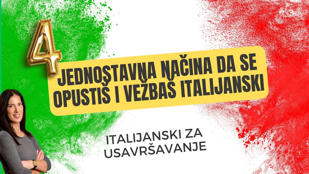 4 jednostavna načina da se opustiš i vežbaš italijanski