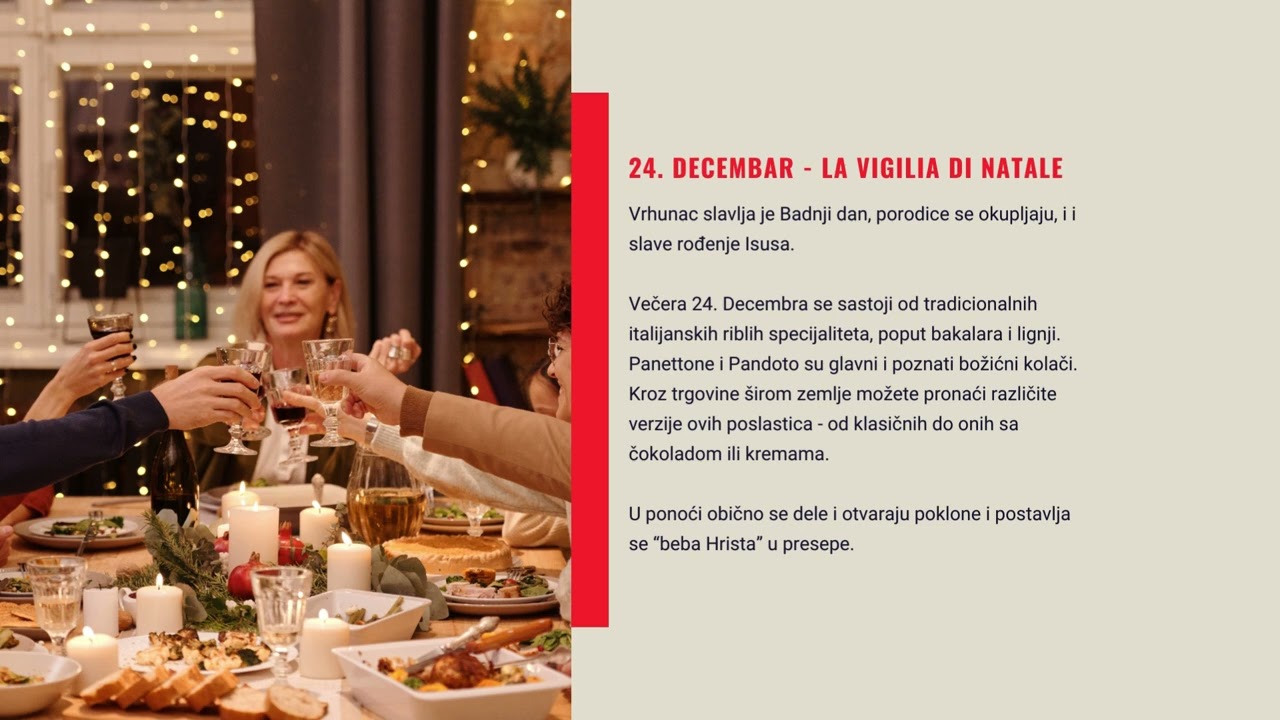 Božić u Italiji - Il Natale in Italia